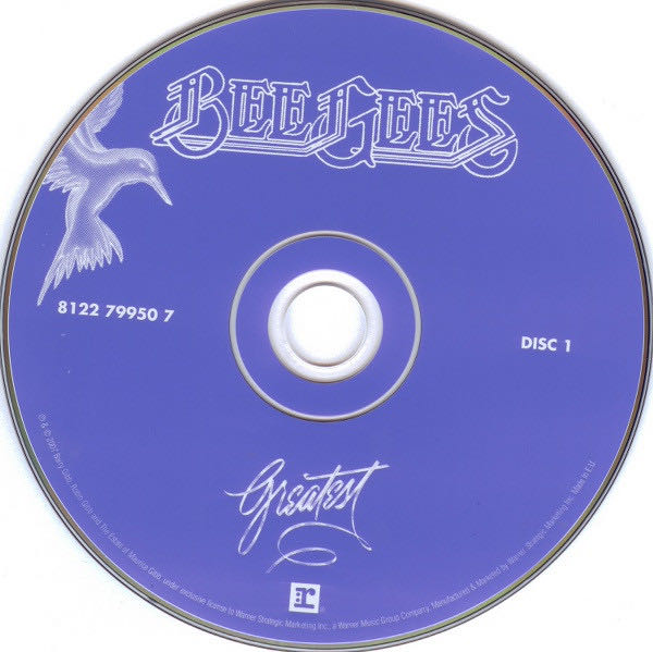 Bee Gees Greatest Special Edition - Bee Gees (CD - 90) music collectible [Barcode 081227995072] - Main Image 3