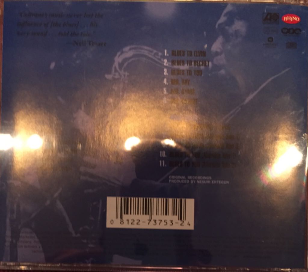 Coltrane Plays the Blues - John Coltrane (CD) music collectible [Barcode 081227375324] - Main Image 2