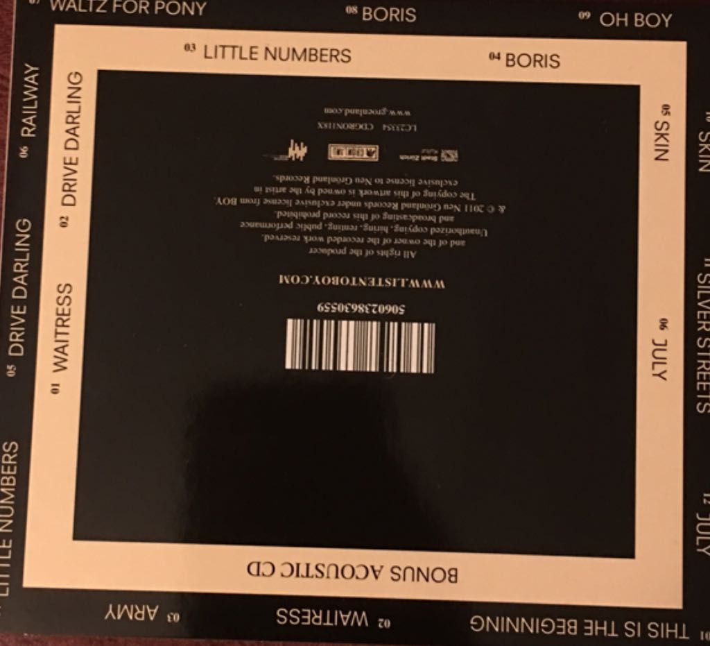Mutual Friends - Boy (CD) music collectible [Barcode 5060238630559] - Main Image 2
