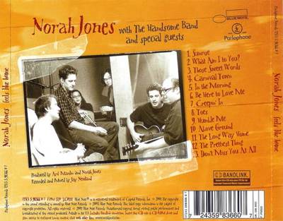 Feels Like Home - Norah Jones (CD - 46) music collectible [Barcode 724358480023] - Main Image 2
