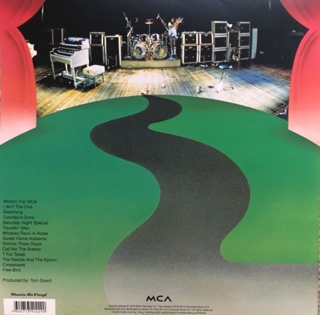 One More From the Road - Lynyrd Skynyrd (12”) music collectible [Barcode 600753402290] - Main Image 2