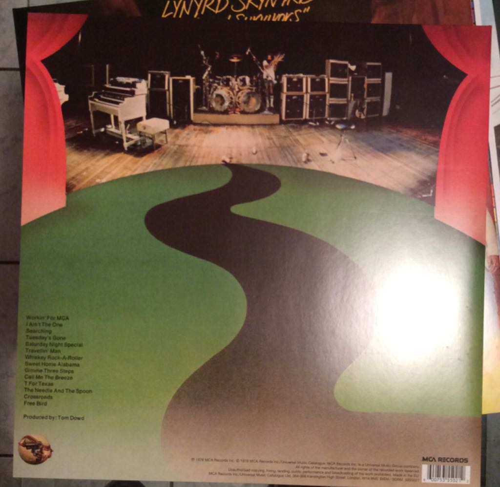 One More From The Road - Lynyrd Skynyrd (12” - 85) music collectible [Barcode 600753550212] - Main Image 2