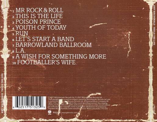 This Is The Life - Macdonald, Amy (12”) music collectible - Main Image 2