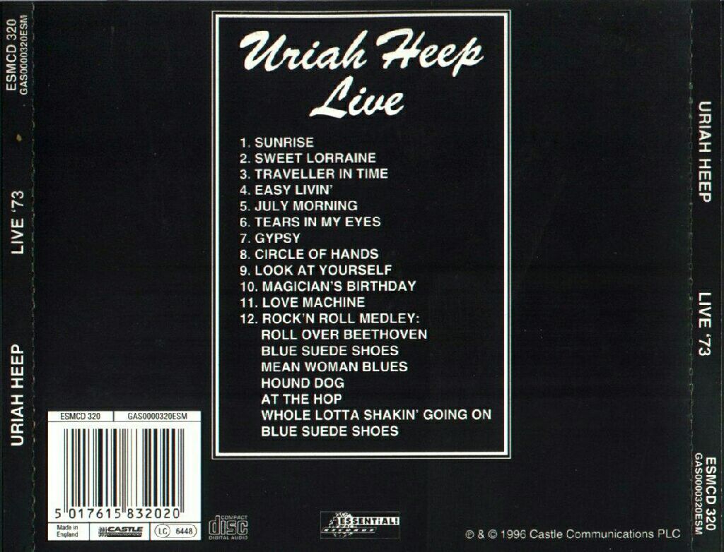 Uriah Heep Live - Uriah Heep (12”) music collectible - Main Image 2