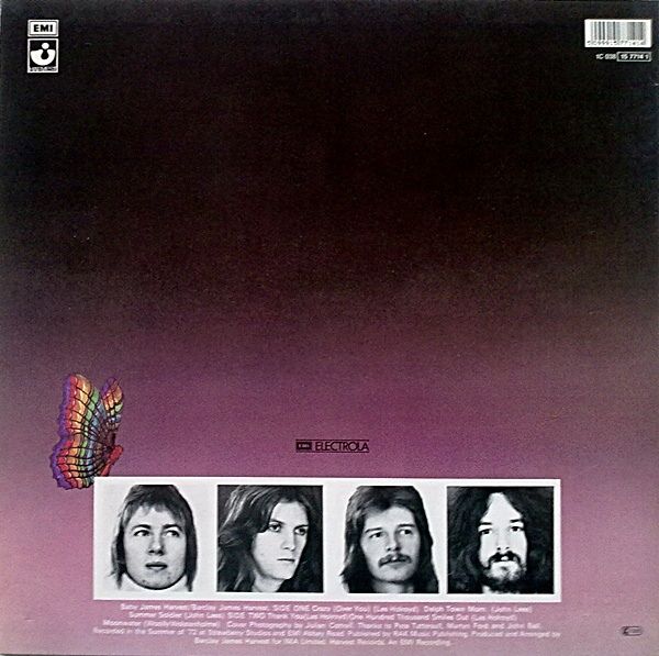 Baby James Harvest - Barclay James Harvest (12”) music collectible [Barcode 4988006859203] - Main Image 2