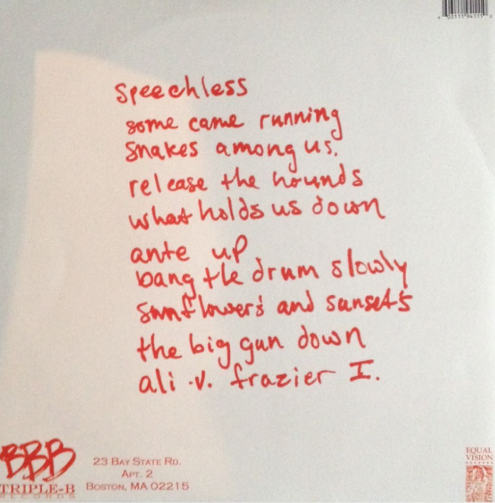 *Give Blood - Bane (CD) music collectible [Barcode 603111941110] - Main Image 2