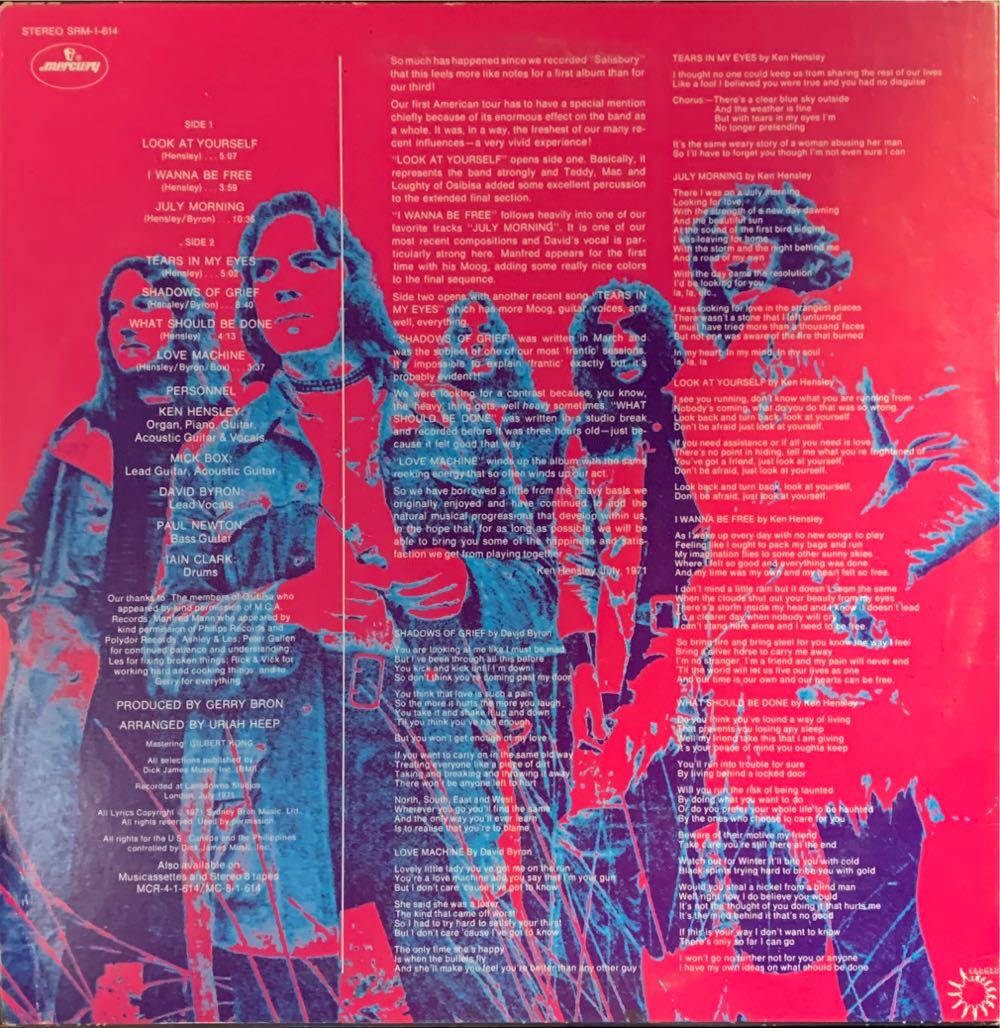 Look At Yourself - Uriah Heep (12” - 41) music collectible - Main Image 3