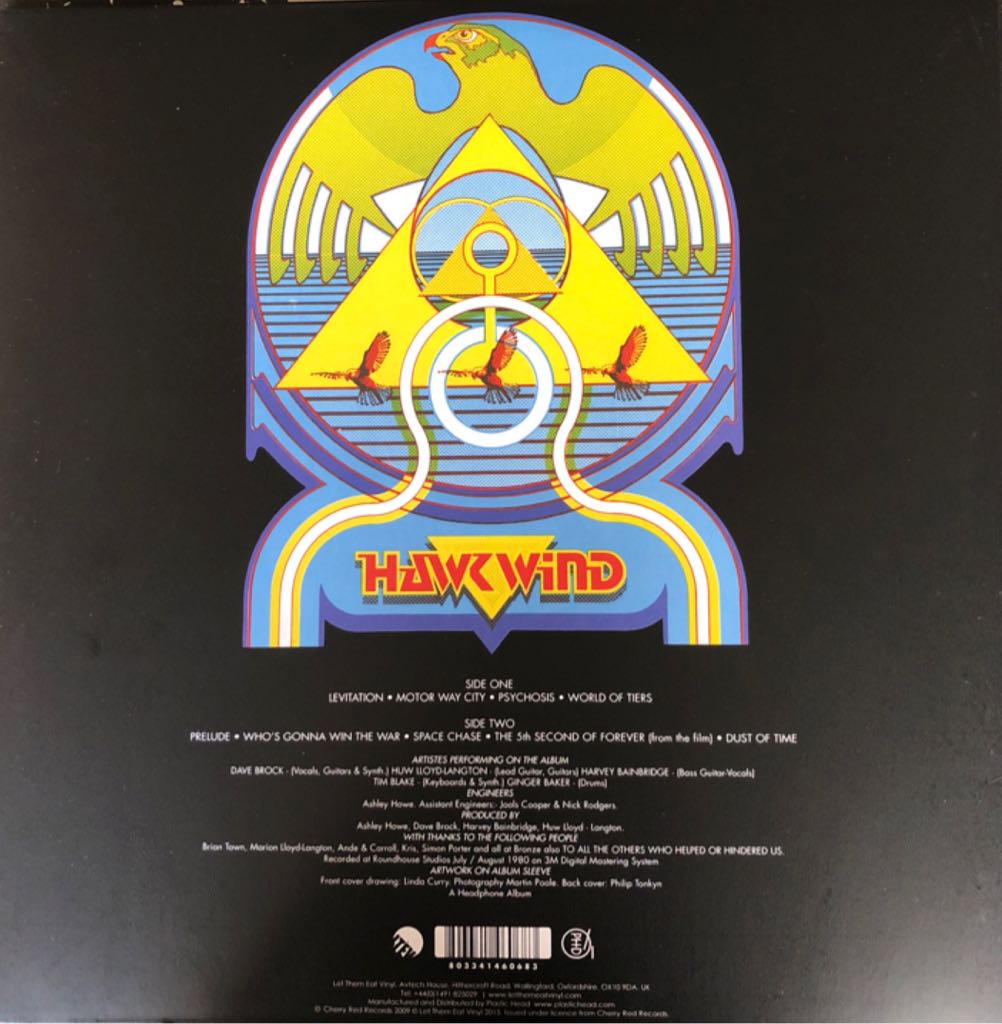 Levitation - Hawkwind (12”) music collectible [Barcode 803341460683] - Main Image 2
