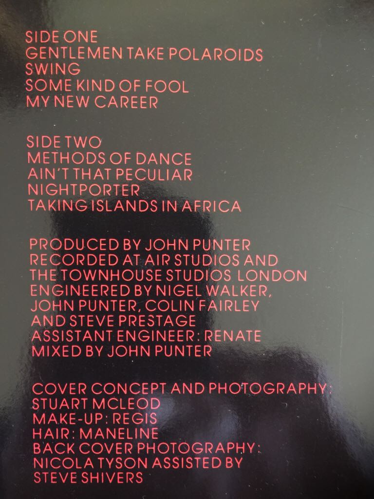 Gentlemen Take Polaroids - Japan (CD - 46) music collectible - Main Image 2