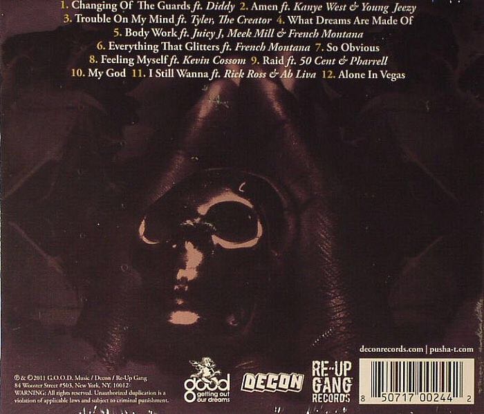 Fear of God II: Let Us Pray - Pusha T (CD) music collectible [Barcode 850717002442] - Main Image 2