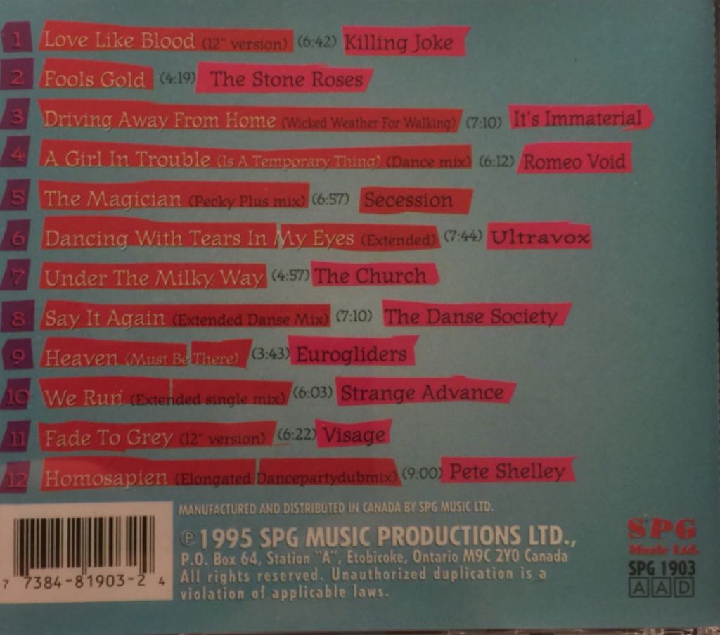 Classic Alternatives Volume 3 - Various Artists (CD) music collectible [Barcode 773848190324] - Main Image 2