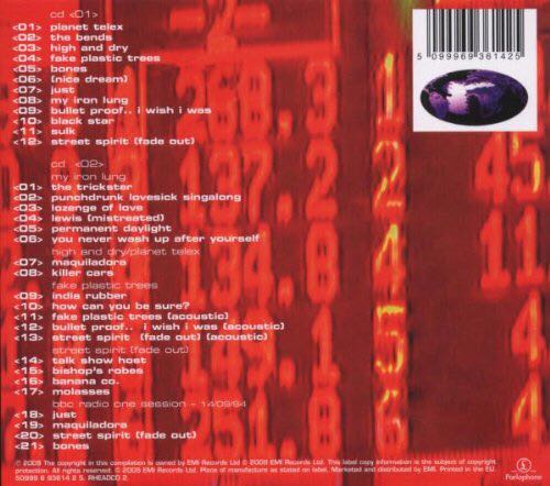 Bends, The - Radiohead (12”) music collectible [Barcode 724382962618] - Main Image 2