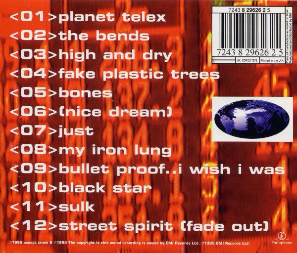 The Bends - Radiohead (FLAC) music collectible - Main Image 2