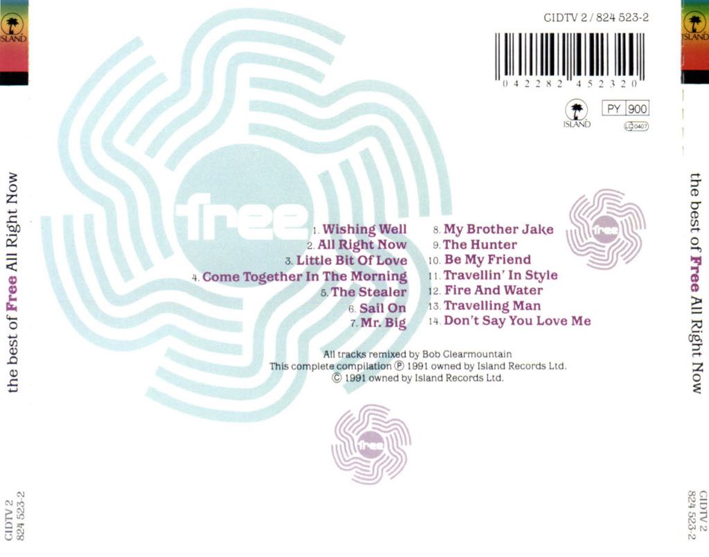 All Right Now The Collection - Free (CD) music collectible - Main Image 2