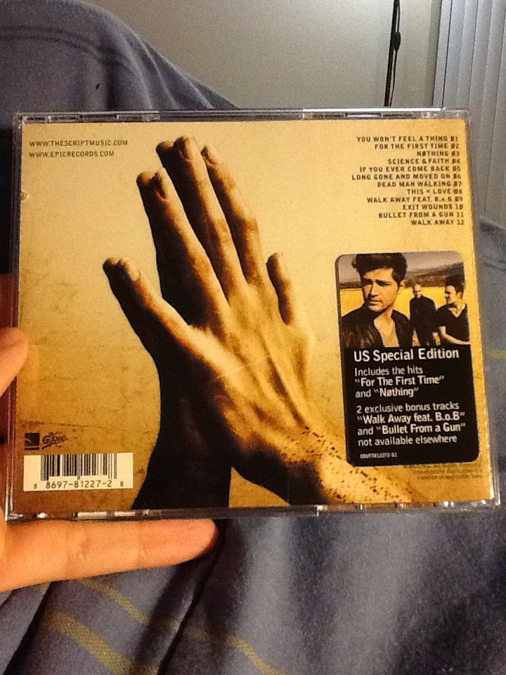 Science and Faith - Script, The (CD - 42) music collectible [Barcode 886978122728] - Main Image 2