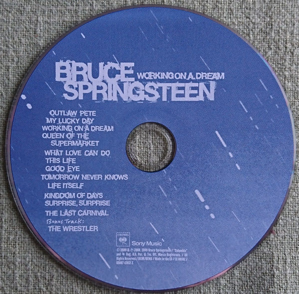 Working On A Dream - Bruce Springsteen (CD - 126) music collectible - Main Image 3