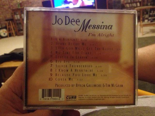 I’m Alright - Jo Dee Messina (CD - 36) music collectible [Barcode 715187790421] - Main Image 2