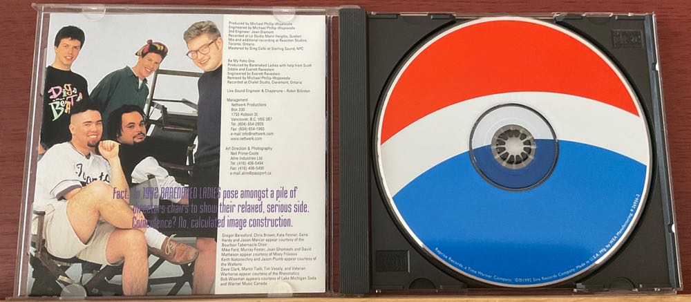 Gordon - Barenaked Ladies (CD - 58) music collectible [Barcode 075992695626] - Main Image 3