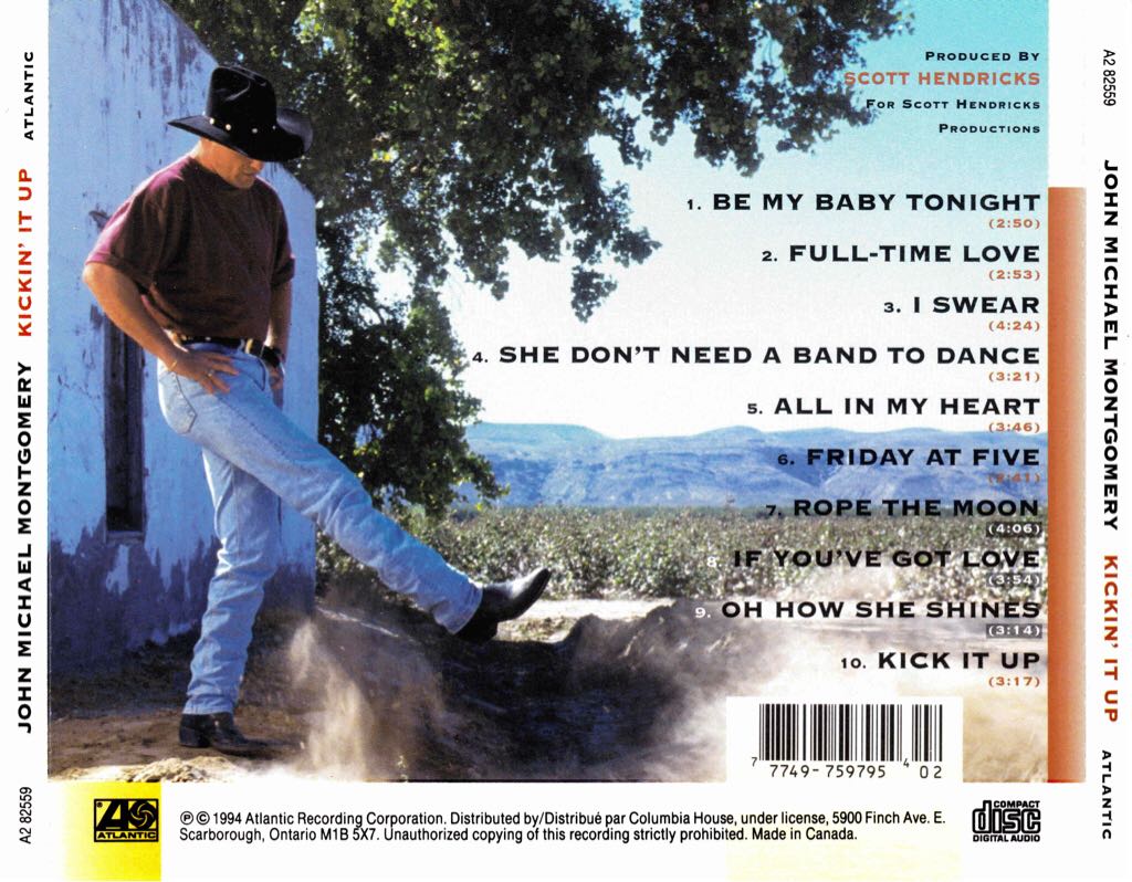 Kickin’ It Up - REMOVE - John Michael Montgomery (CD) music collectible - Main Image 2