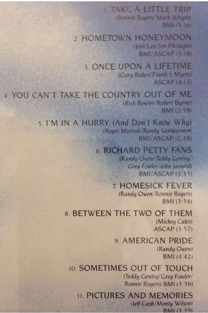 American Pride - Alabama (CD - 41) music collectible [Barcode 078636604428] - Main Image 2