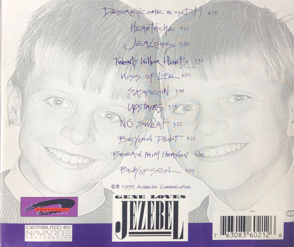 From The Mouths Of Babes - Gene Loves Jezebel (CD) music collectible [Barcode 763083602126] - Main Image 2