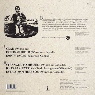 John Barleycorn Must Die - Traffic (12”) music collectible - Main Image 2