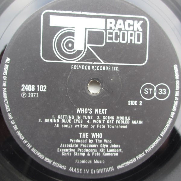 Who’s Next - Who, The (MP3 - 44) music collectible - Main Image 4