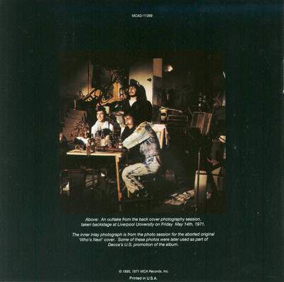 Who’s Next - Who (CD) music collectible - Main Image 2