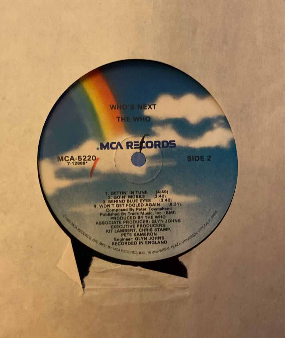 Who’s Next - Who, The ‎ (12”) music collectible - Main Image 4
