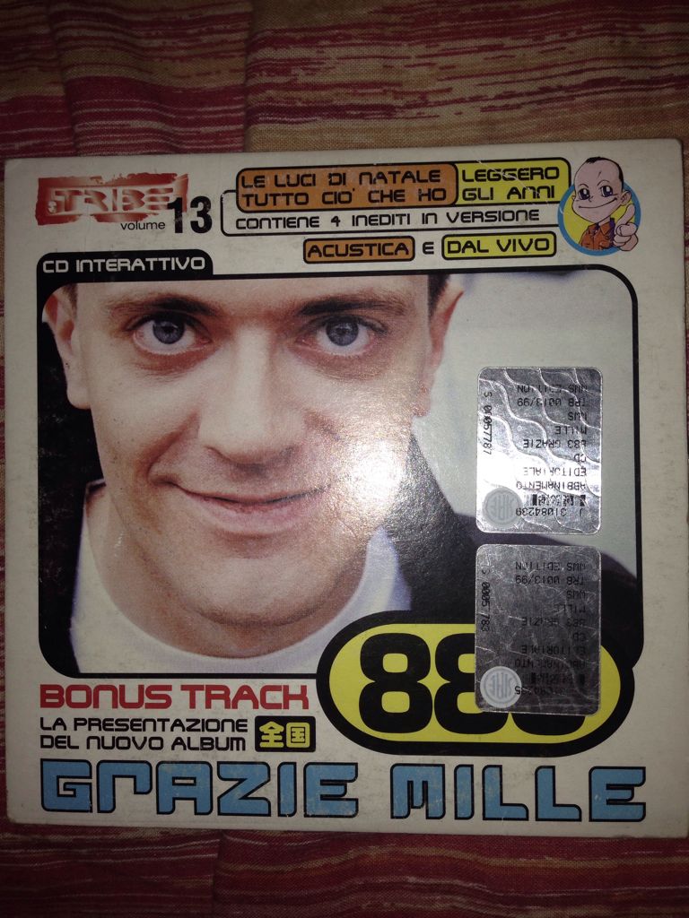 Grazie Mille - 883 (CD) music collectible - Main Image 1