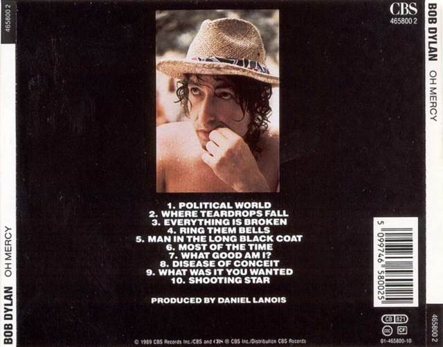 Oh Mercy - Bob Dylan music collectible - Main Image 2
