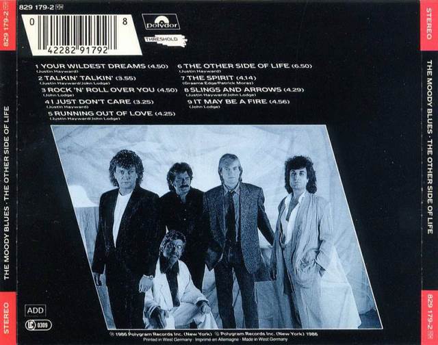 The Other Side Of Life - Moody Blues (CD - 41:09) music collectible [Barcode 042282917928] - Main Image 2