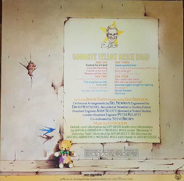 Goodbye Yellow Brick Road - Elton John (12”) music collectible - Main Image 2
