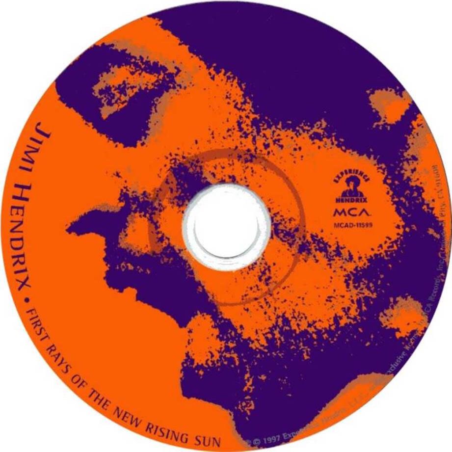 First Rays of the New Rising Sun - Jimi Hendrix (CD - 70) music collectible [Barcode 886976215828] - Main Image 4