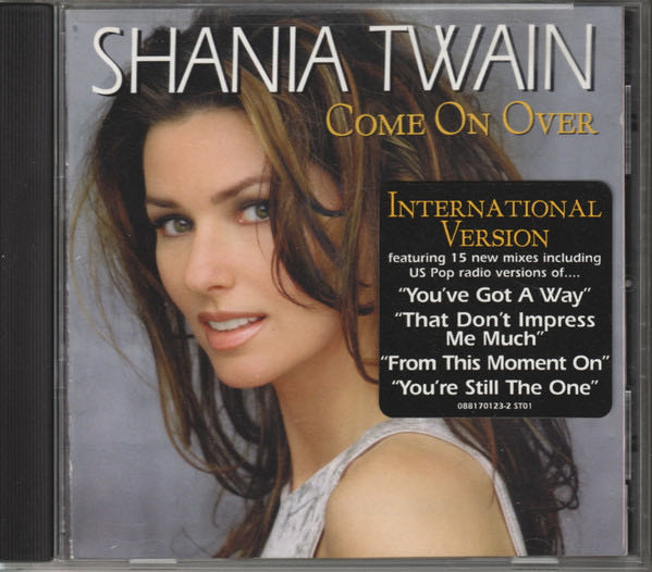 Come On Over (International Edition) - Shania Twain (CD - 60) music collectible [Barcode 008817012322] - Main Image 4