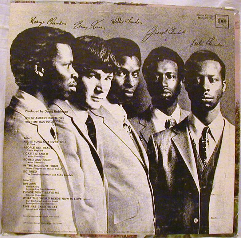 The Time Has Come - Chambers Brothers, The (12”) music collectible [Barcode 074640952227] - Main Image 2