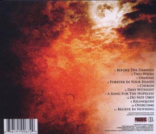 CD : Overcome - All That Remains (CD) music collectible [Barcode 656191006729] - Main Image 2