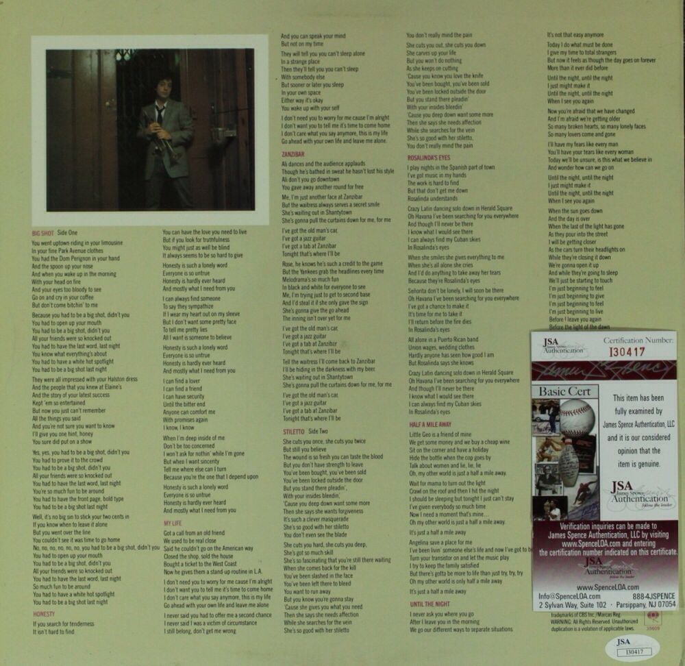 52nd Street - Joel, Billy (12” - 40) music collectible - Main Image 2