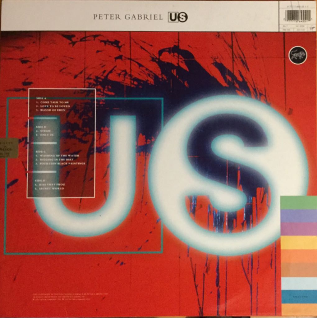 Us - Gabriel- Peter (12”) music collectible - Main Image 2
