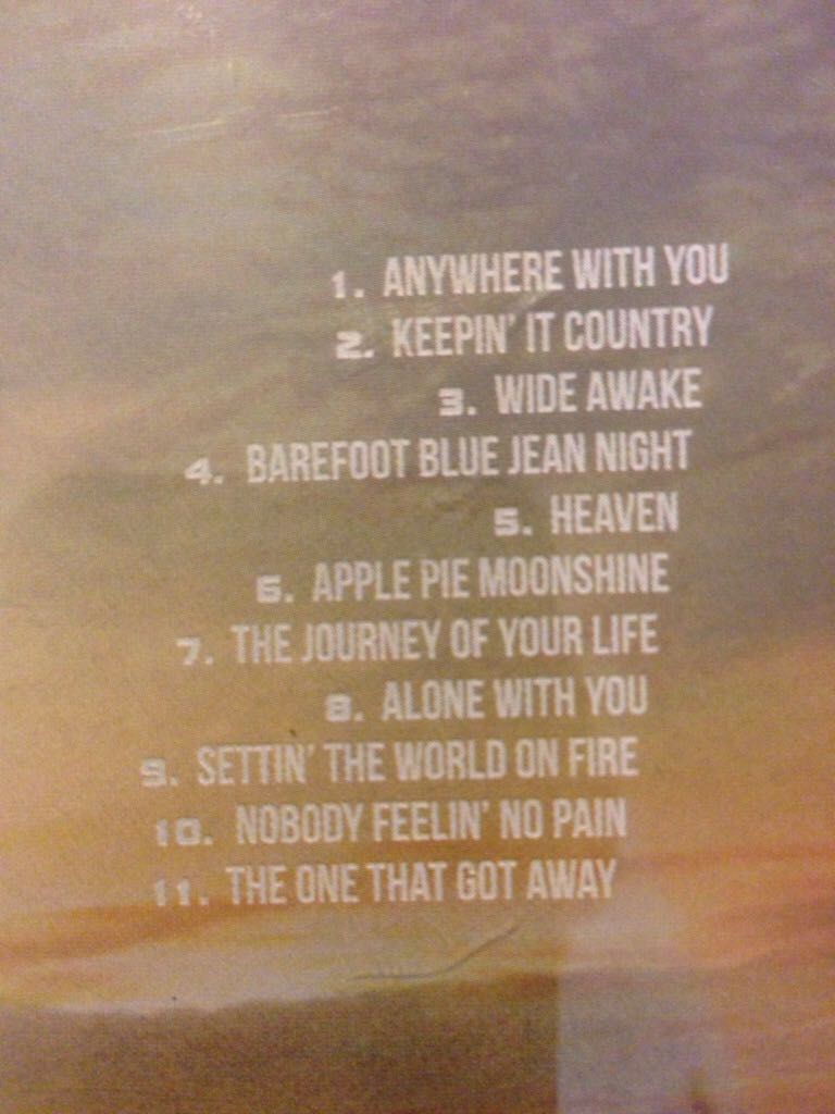 Barefoot Blue Jean Night - Jake Owen (CD - 39) music collectible [Barcode 886978954725] - Main Image 2