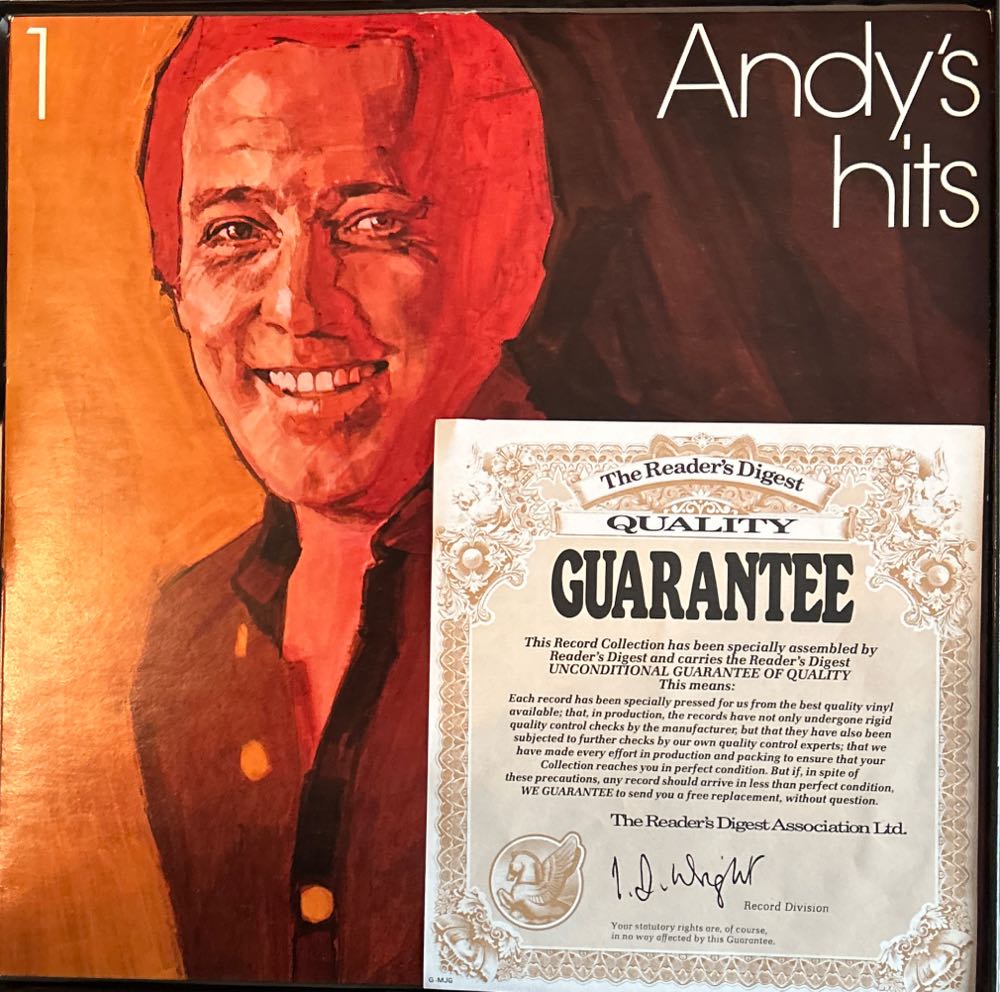 The Best Of Andy Williams - Andy Williams (12”) music collectible - Main Image 3
