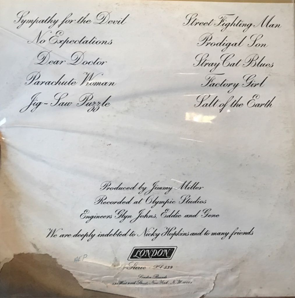 Beggars Banquet - Rolling Stones music collectible - Main Image 2
