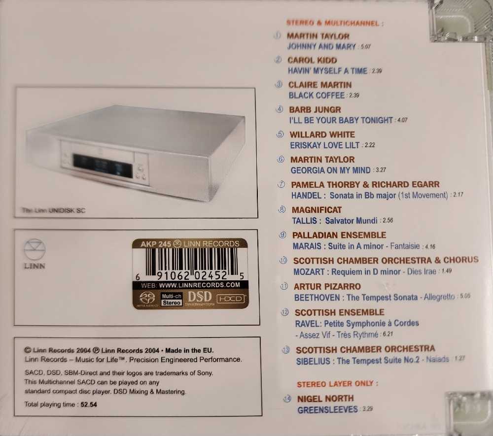 Linn Selektions: The Super Audio Surrond Volume - Ludwig Van Beethoven (SACD - 53) music collectible [Barcode 691062024525] - Main Image 2