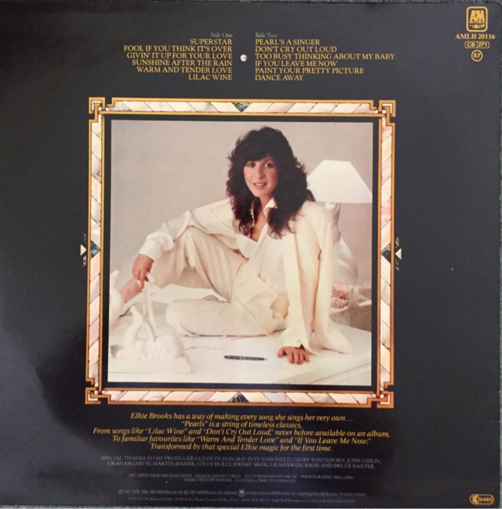 Pearls - Brooks Elkie (12”) music collectible - Main Image 2