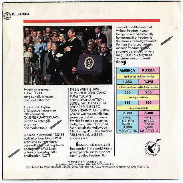 Two Tribes - Frankie Goes To Hollywood (WAV) music collectible - Main Image 2