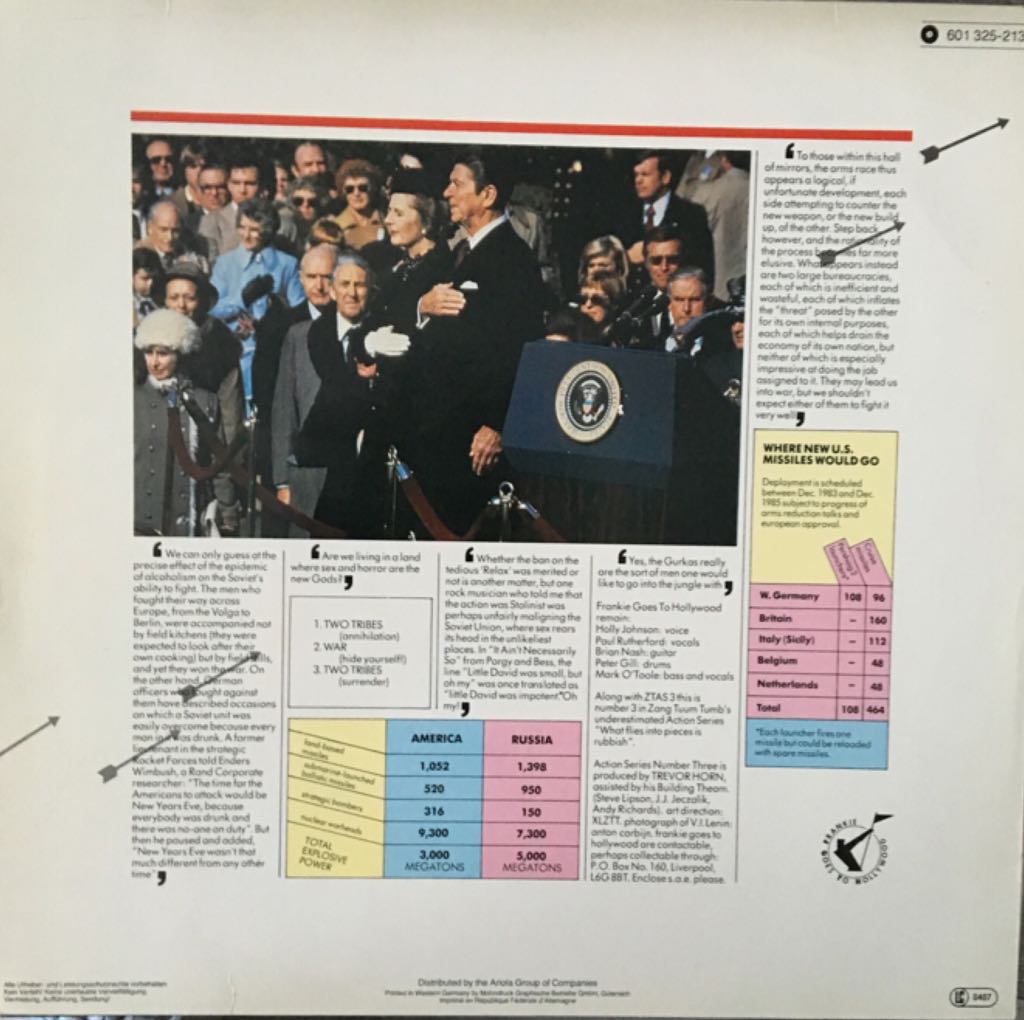 Two Tribes - Frankie Goes To Hollywood (10”) music collectible - Main Image 2