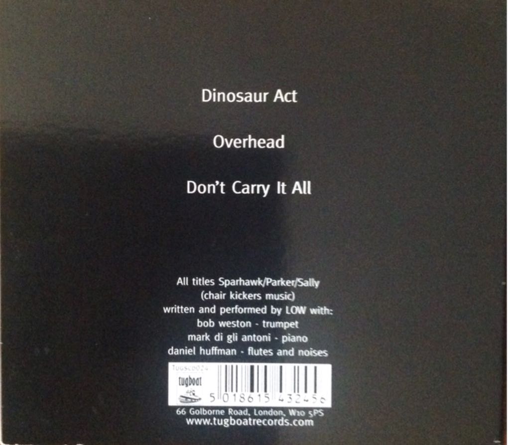 Dinosaur Act - Low music collectible [Barcode 5078615580878] - Main Image 2