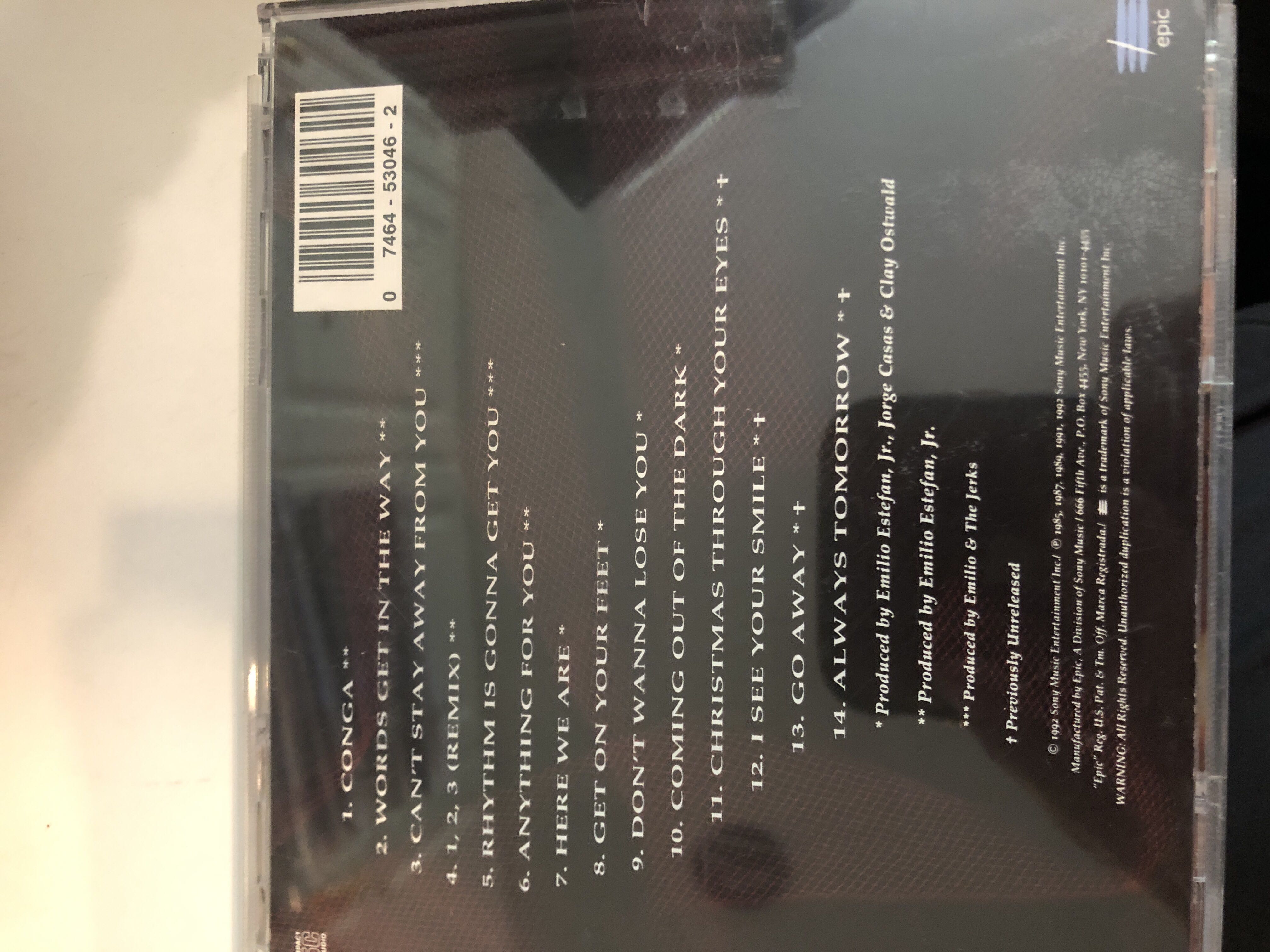 Greatest Hits - Estefan, Gloria (CD - 59) music collectible [Barcode 074645304625] - Main Image 3