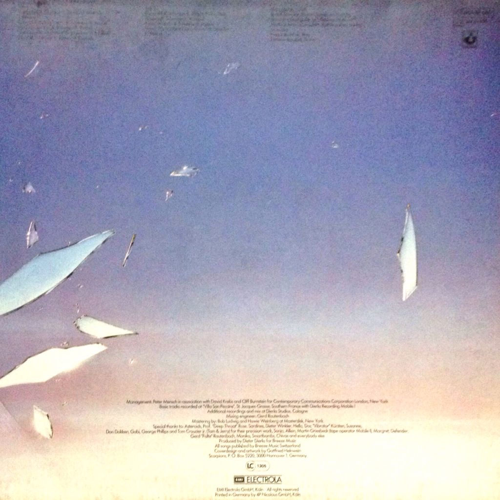 Blackout - Scorpions (12” - 37) music collectible - Main Image 2