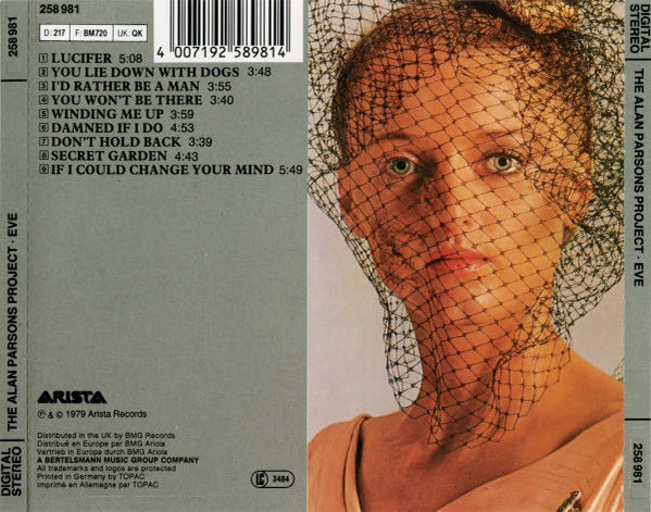 Eve - Alan Parsons Project (CD - 39) music collectible - Main Image 2